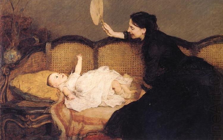 Master Baby, Orchardson, Sir William Quiller